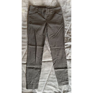 The Limited Exact Stretch Brown Plaid Pants Womens Size 2